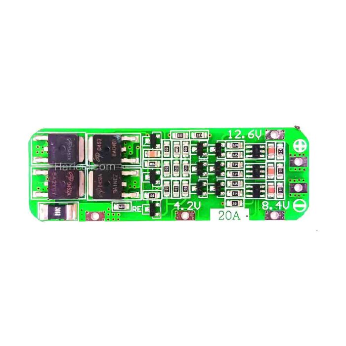 3S 20A 12.6V BMS 18650 Lithium Battery Overcharge And Over-current Protection board