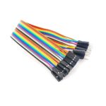 Male To Female Jumper_DuPont Wires 20 Pcs 20cm for Breadboard_Arduino