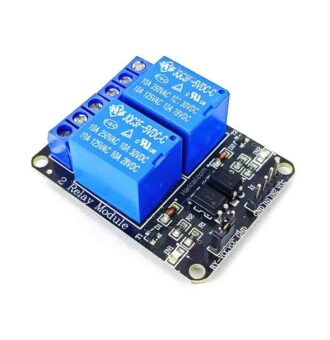 5V Dual Channel Relay Module with Optocoupler For Arduino PIC AVR DSP ARM