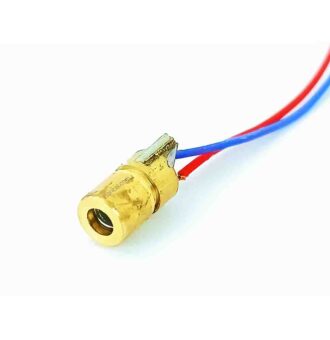 650nm 6mm 5V DC 5mW Mini Laser Dot Diode