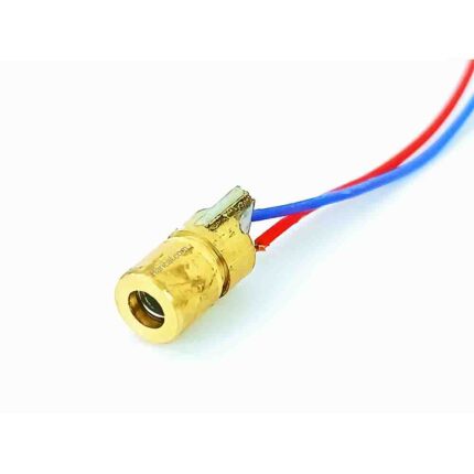 650nm 6mm 5V DC 5mW Mini Laser Dot Diode