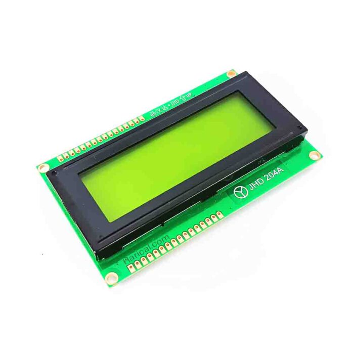 JHD LCD2004 Parallel LCD Display with yellow Backlight for Arduino and other MCU