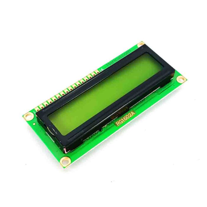 LCD1602 Parallel LCD Display with Yellow Backlight for Arduino and other MCU
