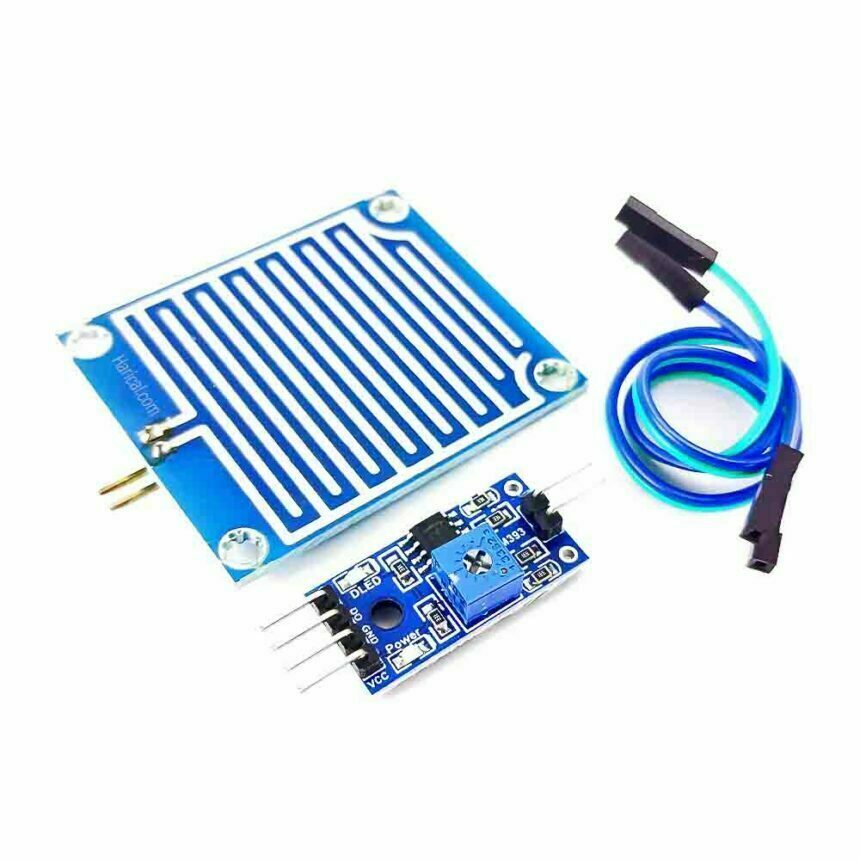 Raindrops Detection Sensor Module for Arduino - Harical.com | Online ...