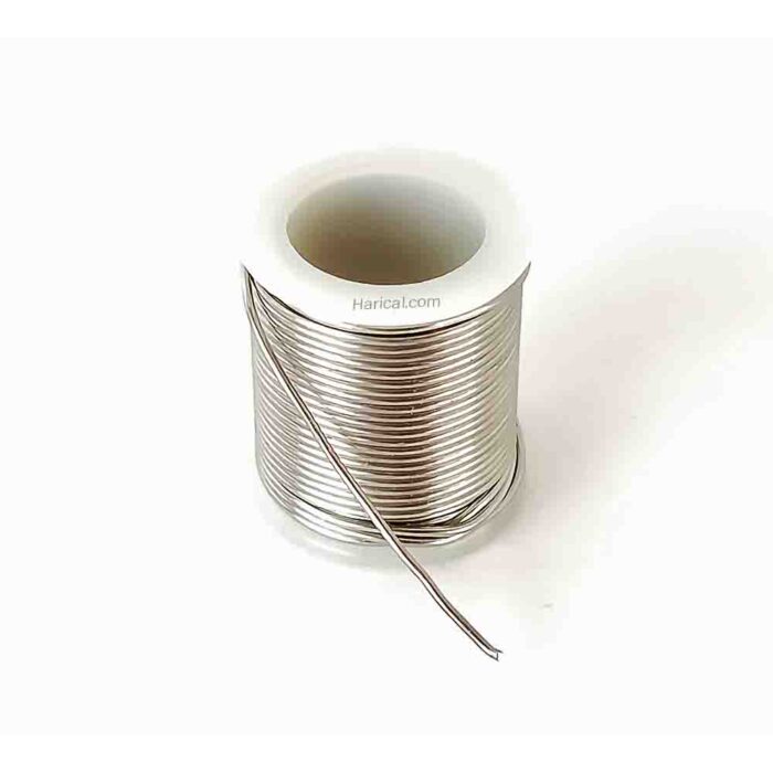 Soldering Wire Roll Flux Cored Lead Tin, Grade 60/40, S.W.G 20/22