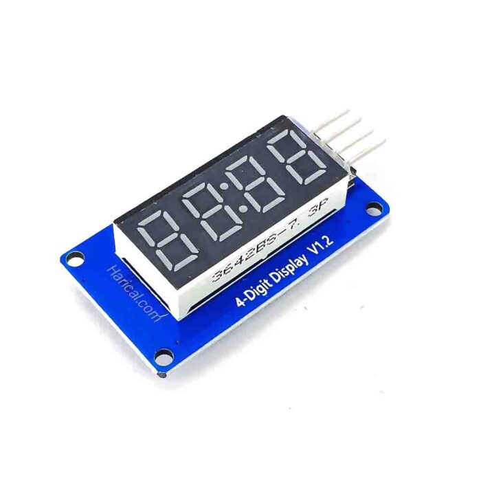 TM1637 4 Bits 7 Segment Digital LED Display Module With Clock Display for Arduino